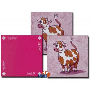 "LA DOUBLETTE LES ANIMAUX" - A game of 60 cards.