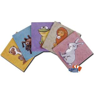 "LA DOUBLETTE LES ANIMAUX" - A game of 60 cards.