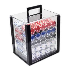 "Packs ACRY 1000" storage bird cage for 1000 poker chips - sold with 10 racks.