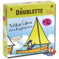 La Doublette Les Véhicules écologiques - jeu de 32 cartes cartonnées plastifiées - 58 x 58 mm