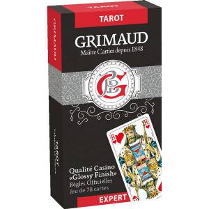 Grimaud Expert Tarot – jeu de 78 cartes cartonnées plastifiées