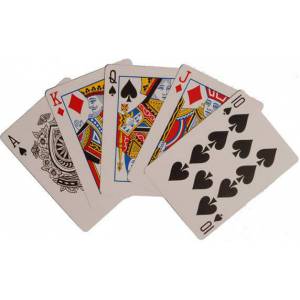 "Squeezers "BULLDOGS"- Gioco di 54 carte plastificate - formato poker - indici standard."