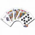 Fahrrad "RIDER BACK" Standard - 56 Kartenpaket, laminiertes, beschichtetes Gewebe - Pokergröße - 2 Standard-Indizes.