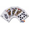 Duo Pack Dal Negro "TORCELLO" – 2 jeux de cartes 100% plastique – format poker – 4 index standards – coffret pvc