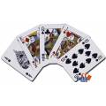 Duo Pack Dal Negro "TORCELLO" - 2 mazzi di carte 100% plastica - formato poker - 4 indici standard - astuccio in PVC