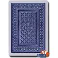 AVIADOR "POKER 914" Azul - Baralho de 54 cartas de papelão plastificado - formato poker - 2 índices padrão