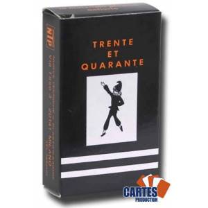 Trente et Quarante - Jeu de 52 cartes