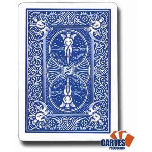 Duo pack Bicycle "RIDER BACK" Standard - 2 sets of 56 plastic-coated linen finish cards - poker size - 2 standard indexes