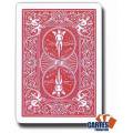 Duo pack Bicycle "RIDER BACK" Standard - 2 sets of 56 plastic-coated linen finish cards - poker size - 2 standard indexes