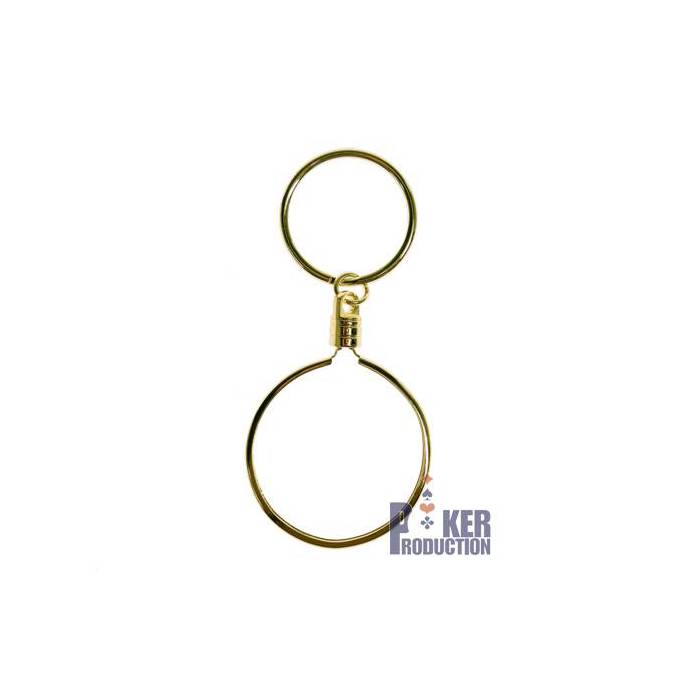 Porte clés porte-jeton pour jeton de poker 40mm