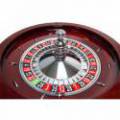Roulette française GÉANTE en acajou - Simple 0 – 80cm - en précommande