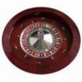Roulette française GÉANTE en acajou - Simple 0 – 80cm - en précommande