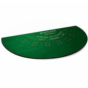 Tapete de juego Medio círculo "JERSEY" - jersey/neopreno