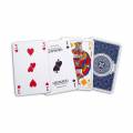 Grimaud Expert Bridge simétrico - 54 cartas de papelão plastificado - 4 cores - 4 índices padrão.