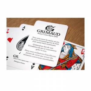 Shall we play some Poker? - Grimaud Origine set - 1 deck of 54 plastic-coated cardboard cards - mini chips.