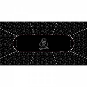 Tapis de Poker "AGRESSIVE POKER" - rectangulaire - 3 tailles - 0/8/10 places - jersey néoprène