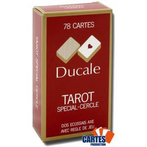 Tarot Ducale – jeu de 78 cartes cartonnées plastifiées – 4 index standards