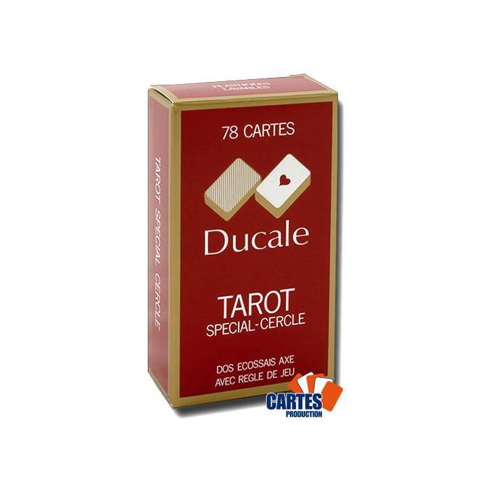 Tarot Ducale – jeu de 78 cartes cartonnées plastifiées – 4 index standards