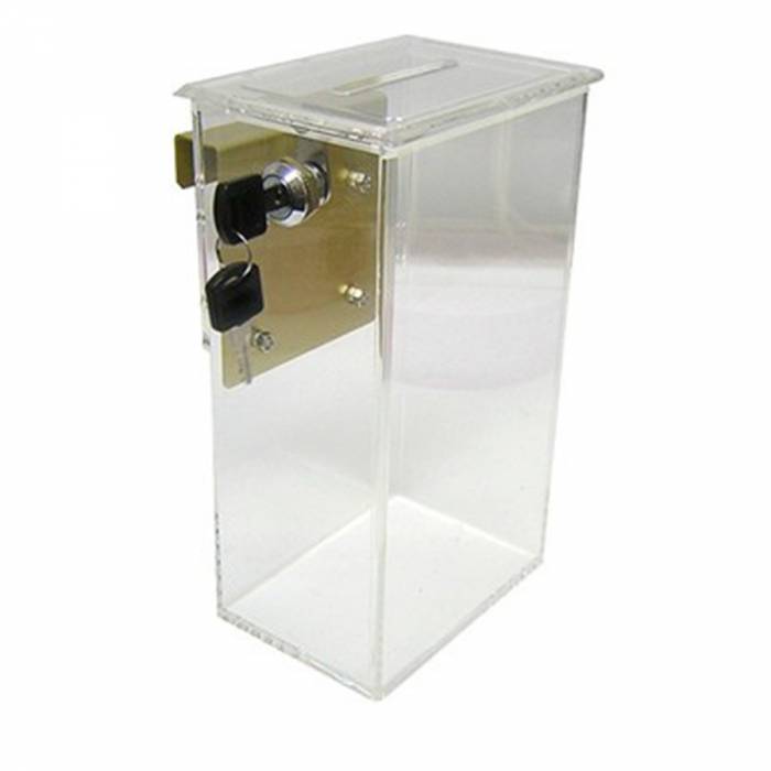 Drop Box - Transparente - para mesa de casino - de acrílico - 31 x 21 x 20 cm