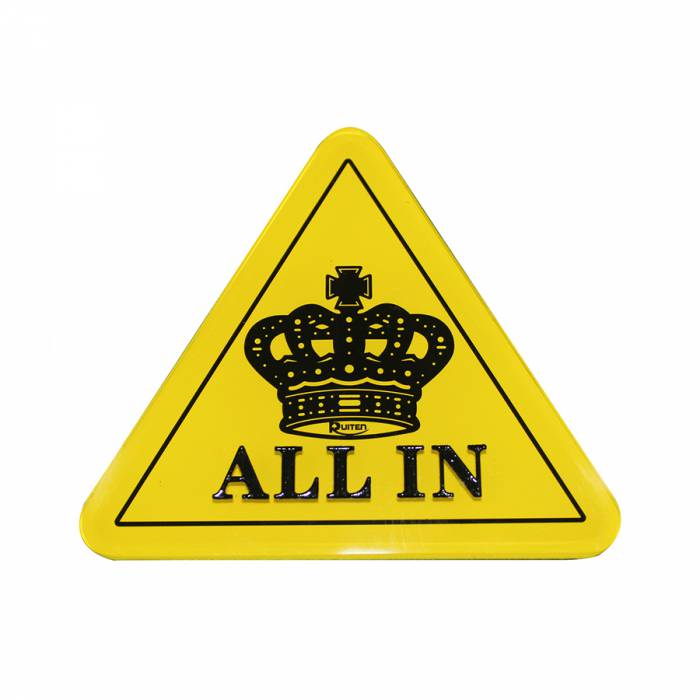 Triangle All in "CROWN XL" - en plexiglass - 10 x 11 x 1 cm