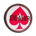 Dealer Button "PS" - gemaakt van plexiglas - 70 x 20 mm