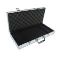 Mallette de rangement "ALU 600" pour 600 jetons de poker - en aluminium- 6 racks amovibles de 100 jetons