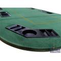 Rectangular Poker Table Top - Wooden - 8 players - Felt top with bet line