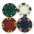 AK coaster - soft plastic - pack of 4 - 10 cm in diameter