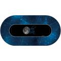 "POKER ON THE MOON" Poker Mat - oval - 3 sizes - 0/8/10 seats - neoprene jersey.