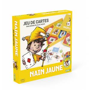 Jeu du Nain Jaune en Bois -...