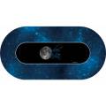 "POKER ON THE MOON" Poker Mat - oval - 3 sizes - 0/8/10 seats - neoprene jersey.