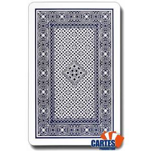 Stratus Grand format - Jeu de 52 cartes cartonnées plastifiées – 4 index standards