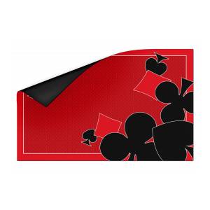 Tapis de belote "ORNAMENT CARD" - jersey néoprène - 60 x 40 cm - rectangulaire