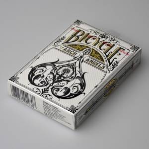 Bicycle "ARCHANGELS" – jeu de 54 cartes toilées plastifiées – format poker – 2 index standards