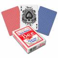 Bee "N°92" ROUGE - Deck of 54 plastic-coated linen cards - poker size - 2 standard indexes - USPC.